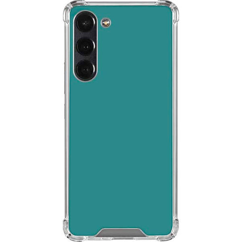 Teal Galaxy S24 FE Clear Case