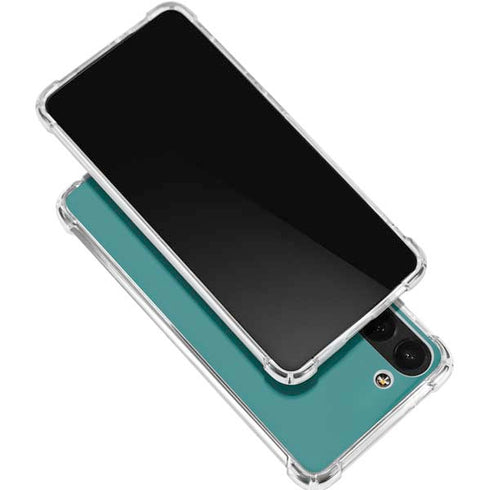 Teal Galaxy S24 FE Clear Case