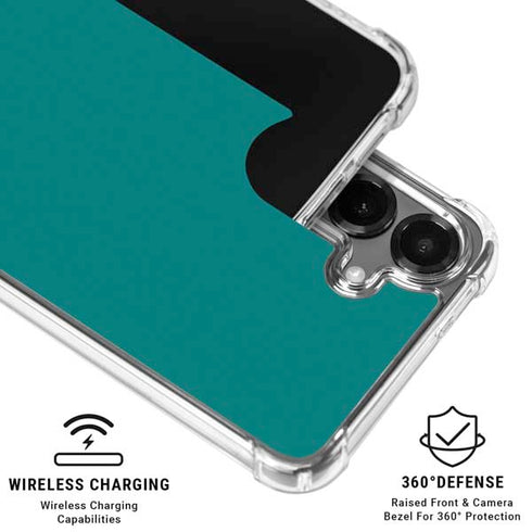 Teal Galaxy S26 Plus Clear Case