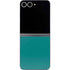 Teal Galaxy Z Flip6 Skin