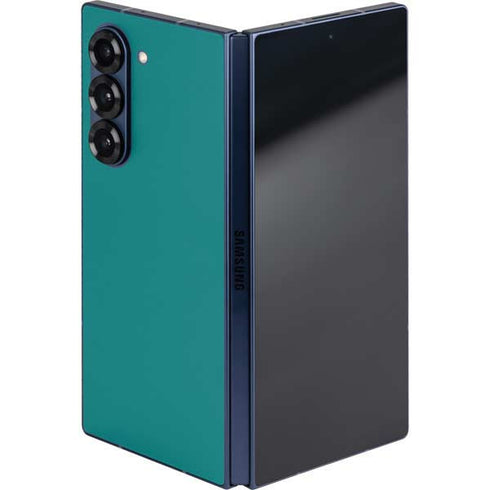 Teal Galaxy Z Fold6 Skin