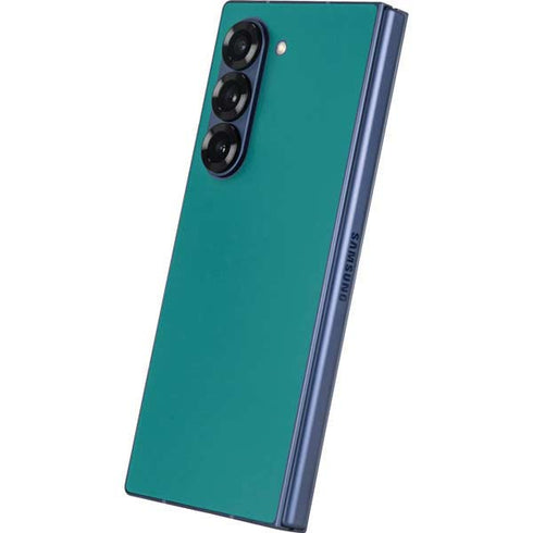 Teal Galaxy Z Fold6 Skin
