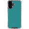 Teal iPhone 16 Plus Clear Case