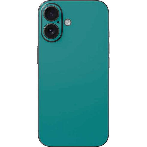 Teal iPhone 16 Skin