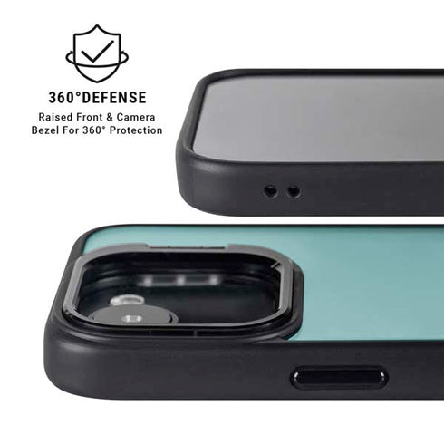 Teal iPhone 16e Kickstand Case