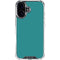 Teal iPhone 17 Clear Case