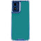 Teal Moto G 5G (2024) Clear Case