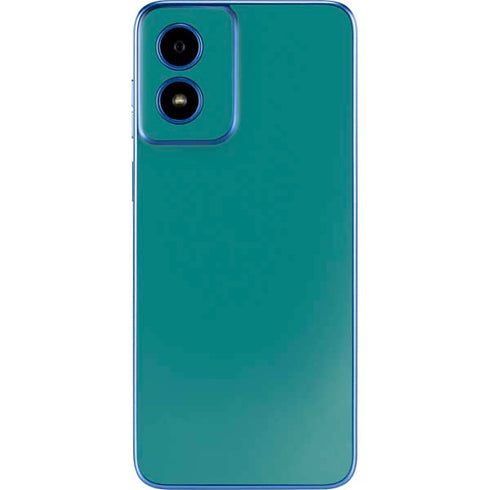 Teal Moto G Play 4G (2024) Skin