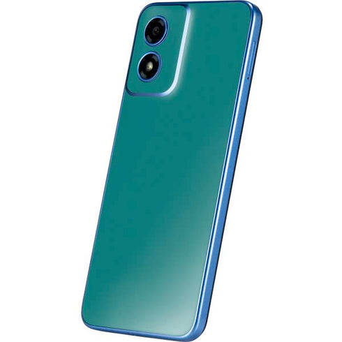Teal Moto G Play 4G (2024) Skin