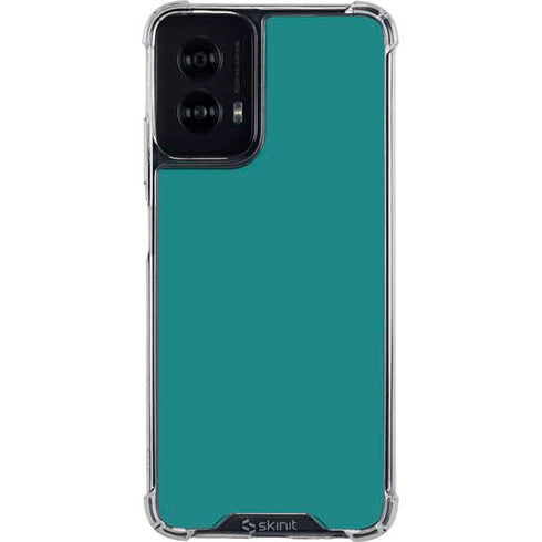 Teal Moto G Power 5G (2024) Clear Case