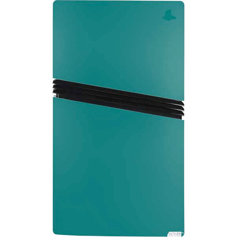 Teal PS5 Pro Console Skin