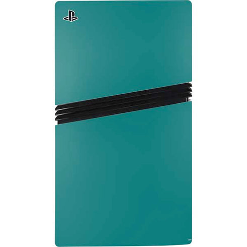 Teal PS5 Pro Disk Bundle Skin