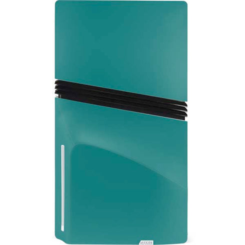 Teal PS5 Pro Disk Bundle Skin