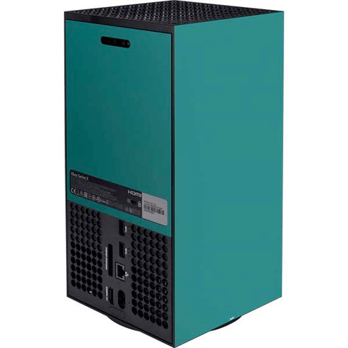 Teal XBox Series X Digital Edition Bundle Skin