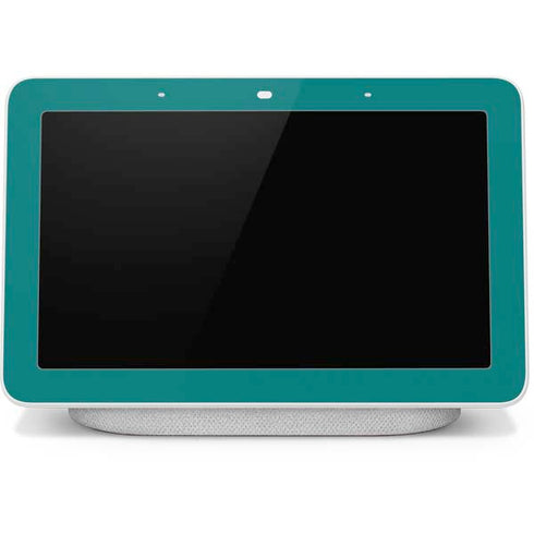 Teal Google Home Hub Skin