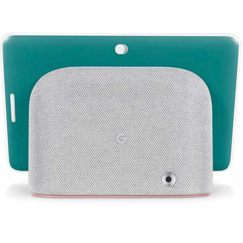 Teal Google Home Hub Skin