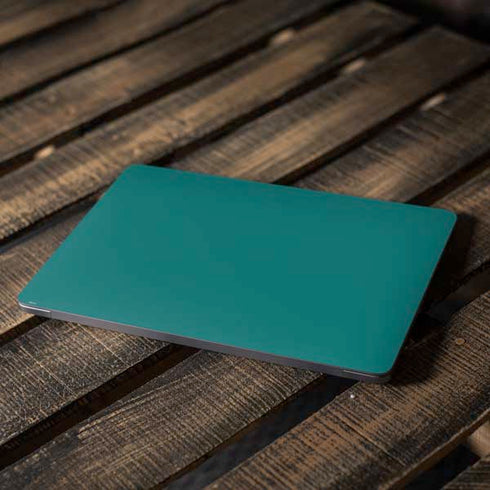 Teal Apple MacBook Air Skin
