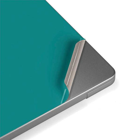 Teal Apple MacBook Pro 14-inch Skin