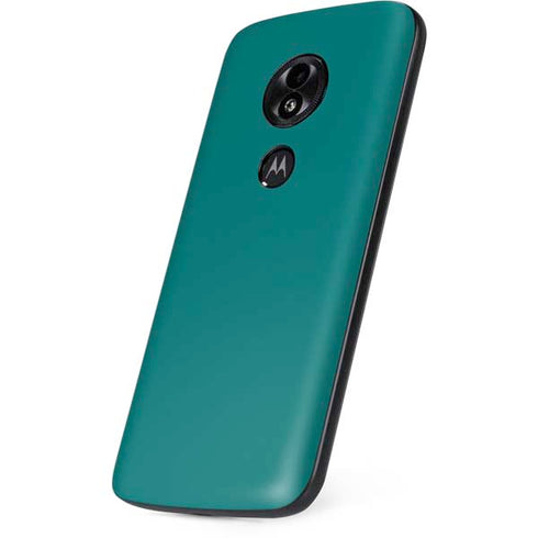 Teal Moto E5 Play Skin