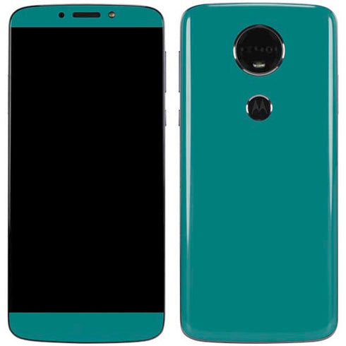 Teal Moto E5 Plus Skin