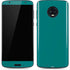 Teal Moto G6 Skin