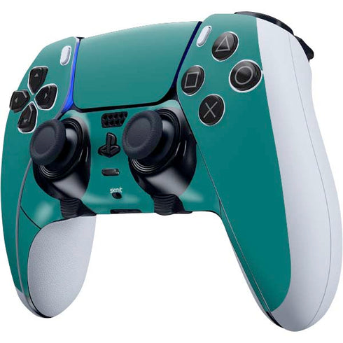 Teal Blue Solid PS5 DualSense Edge Pro Controller Skin