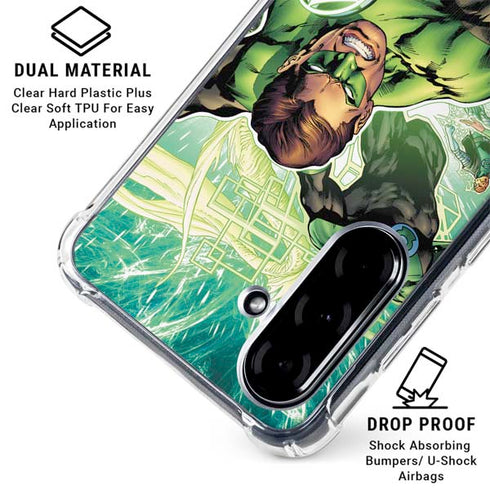DC Comics Green Lantern Sinestro Secret Files and Origins Cover #1 By Geoff Johns Galaxy A36 5G Clear Case