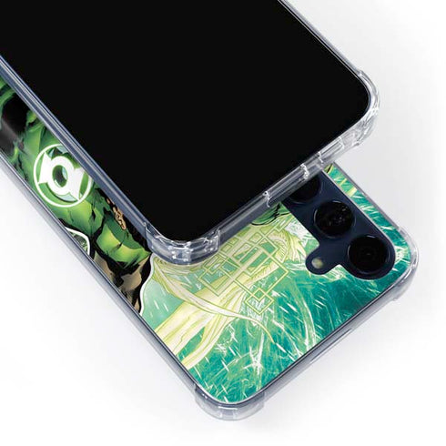 DC Comics Green Lantern Sinestro Secret Files and Origins Cover #1 By Geoff Johns Galaxy A55 5G Clear Case