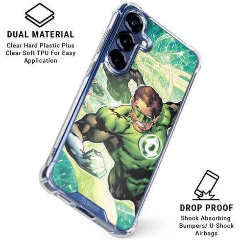 DC Comics Green Lantern Sinestro Secret Files and Origins Cover #1 By Geoff Johns Galaxy S25 Plus Clear Case
