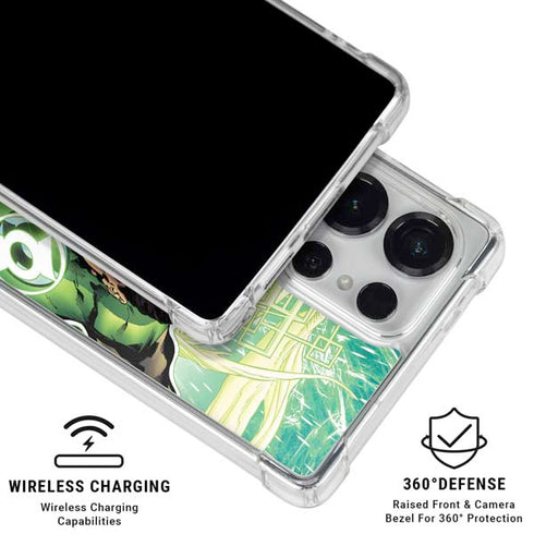 DC Comics Green Lantern Sinestro Secret Files and Origins Cover #1 By Geoff Johns Galaxy S25 Ultra Clear Case