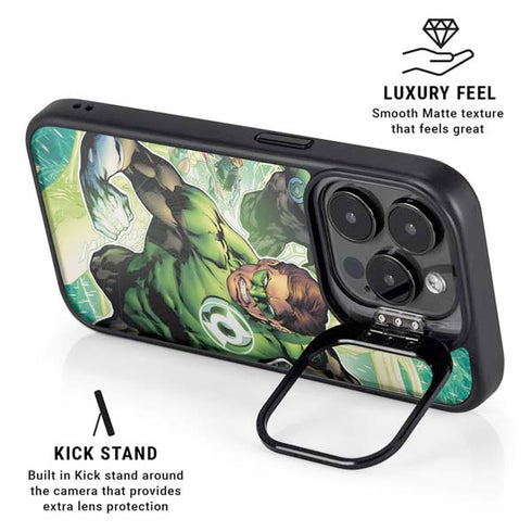 DC Comics Green Lantern Sinestro Secret Files and Origins Cover #1 By Geoff Johns iPhone 13 Pro Kickstand Case
