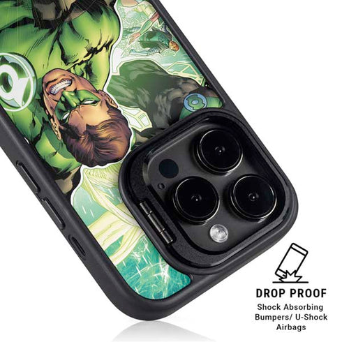 DC Comics Green Lantern Sinestro Secret Files and Origins Cover #1 By Geoff Johns iPhone 14 Pro Max Kickstand Case