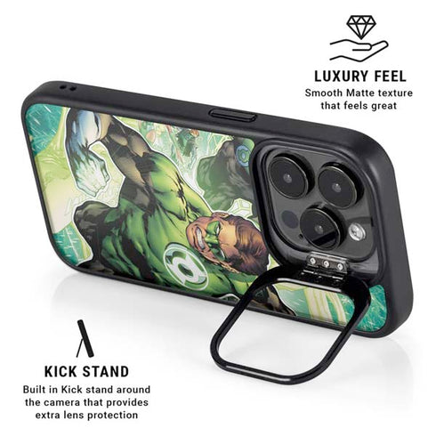 DC Comics Green Lantern Sinestro Secret Files and Origins Cover #1 By Geoff Johns iPhone 16 Pro Max Kickstand Case