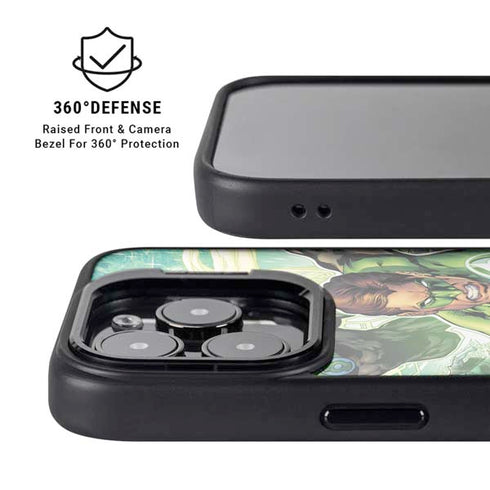 DC Comics Green Lantern Sinestro Secret Files and Origins Cover #1 By Geoff Johns iPhone 16 Pro Max Kickstand Case