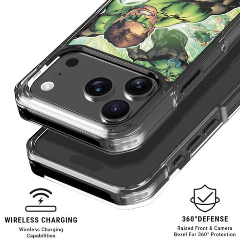 DC Comics Green Lantern Sinestro Secret Files and Origins Cover #1 By Geoff Johns iPhone 18 Pro Clear Case