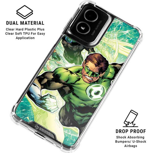 DC Comics Green Lantern Sinestro Secret Files and Origins Cover #1 By Geoff Johns Moto G Power 5G (2024) Clear Case