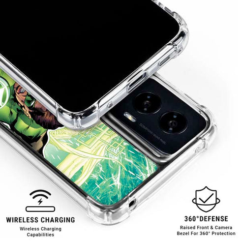 DC Comics Green Lantern Sinestro Secret Files and Origins Cover #1 By Geoff Johns Moto G Power 5G (2024) Clear Case