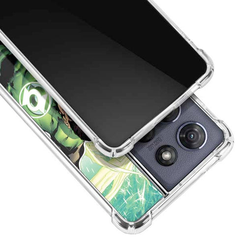 DC Comics Green Lantern Sinestro Secret Files and Origins Cover #1 By Geoff Johns Moto G Stylus 5G (2025) Clear Case