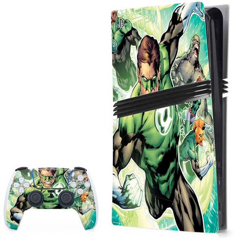 DC Comics Green Lantern Sinestro Secret Files and Origins Cover #1 By Geoff Johns PS5 Pro Bundle Skin