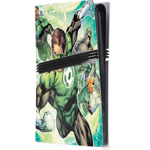 DC Comics Green Lantern Sinestro Secret Files and Origins Cover #1 By Geoff Johns PS5 Pro Console Skin