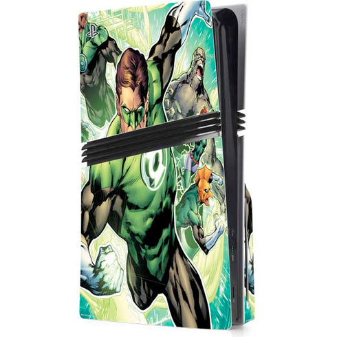 DC Comics Green Lantern Sinestro Secret Files and Origins Cover #1 By Geoff Johns PS5 Pro Disk Console Skin