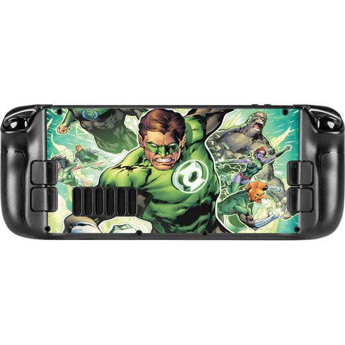 DC Comics Green Lantern Sinestro Secret Files and Origins Cover #1 By Geoff Johns Steam Deck Handheld Gaming Computer Skin
