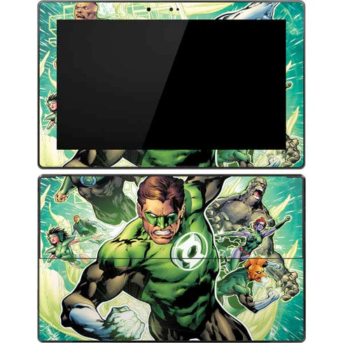 DC Comics Green Lantern Sinestro Secret Files and Origins Cover #1 By Geoff Johns Surface Pro Tablet Skin