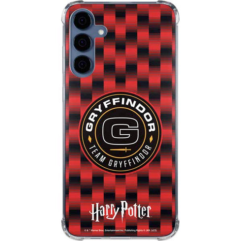 Wizarding Worlds Harry Potter Team Gryffindor Galaxy A35 5G Clear Case