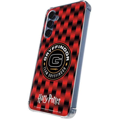Wizarding Worlds Harry Potter Team Gryffindor Galaxy A35 5G Clear Case