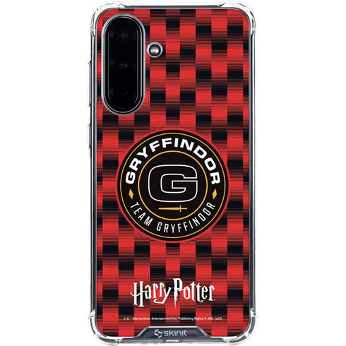 Wizarding Worlds Harry Potter Team Gryffindor Galaxy A36 5G Clear Case