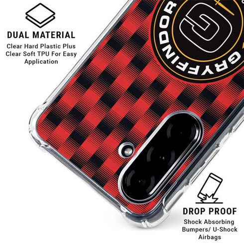 Wizarding Worlds Harry Potter Team Gryffindor Galaxy A36 5G Clear Case