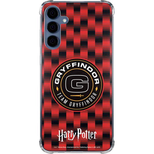 Wizarding Worlds Harry Potter Team Gryffindor Galaxy A55 5G Clear Case