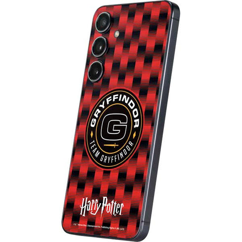 Wizarding Worlds Harry Potter Team Gryffindor Galaxy S25 Plus Skin