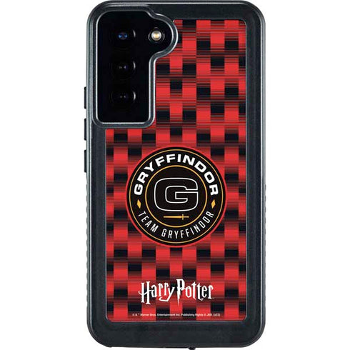 Wizarding Worlds Harry Potter Team Gryffindor Galaxy S24 Plus Waterproof Case